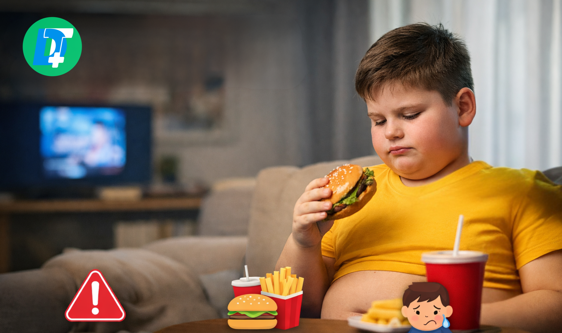⚠️ Obezitatea la copii – un semnal de alarmă pentru părinți