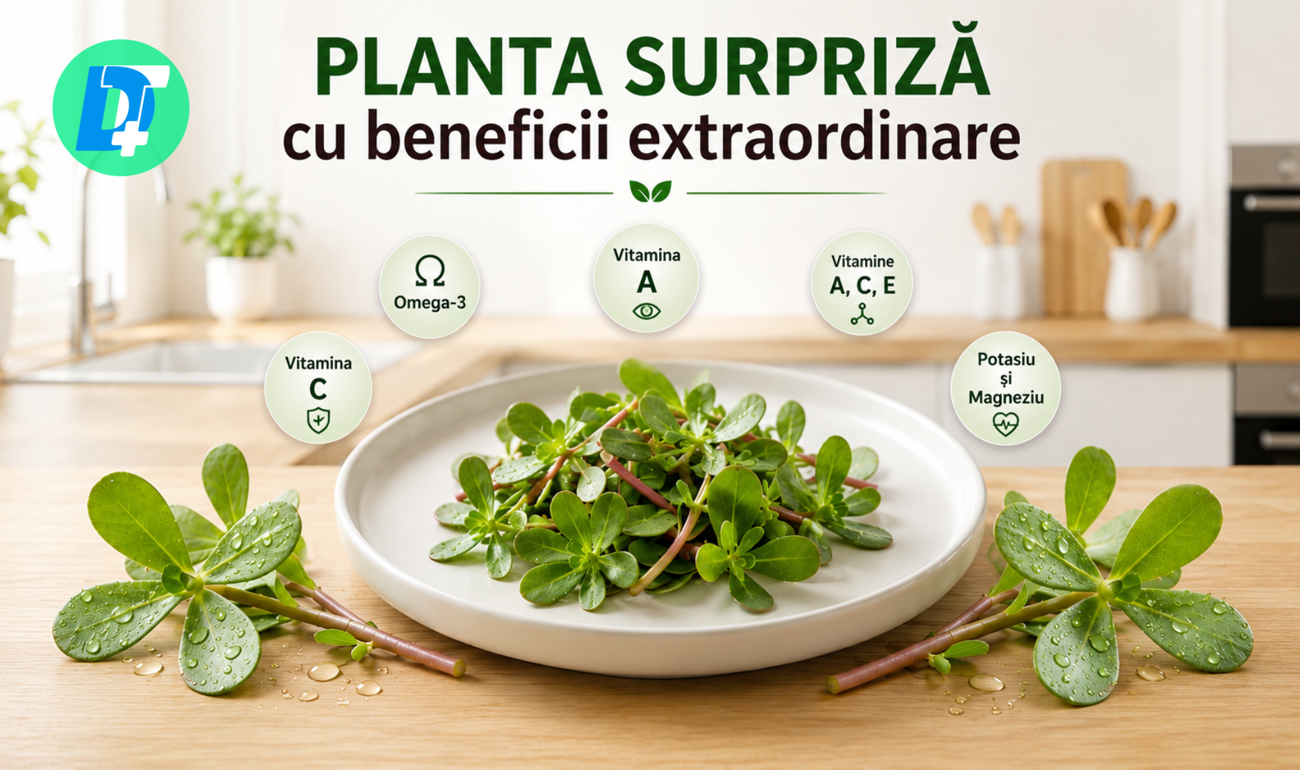 Iarba grasă: Superalimentul bogat în Omega-3 și antioxidanți pe care îl ai în curte
