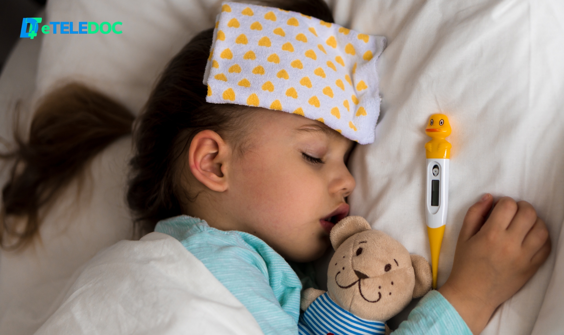 Febră mare și vărsături la copii? Află când să ceri ajutor pediatric și cum te poate sprijini eTELEDOC
